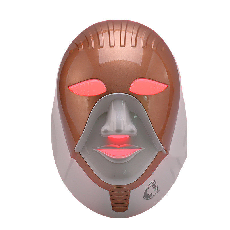 Household LED Beauty Color Light Mask Led Red And Blue Beauty Instrument Led Mask Instrument Cleopatra Color Light Mask