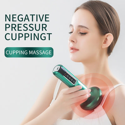 Electric Vacuum Cupping Anti-Cellulite Suction Cup Gua Sha Massage Body Cups