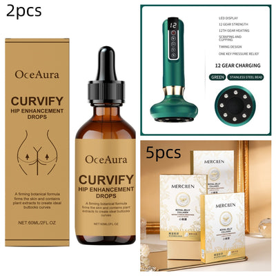 Electric Vacuum Cupping Anti-Cellulite Suction Cup Gua Sha Massage Body Cups